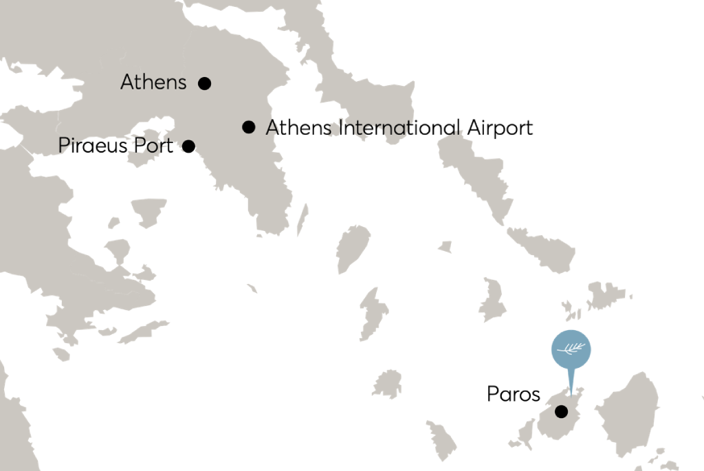 Where is Paros Located